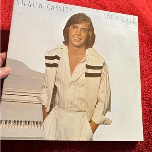 Shaun Cassidy 'Born Late' LP Vinyl Record 1977